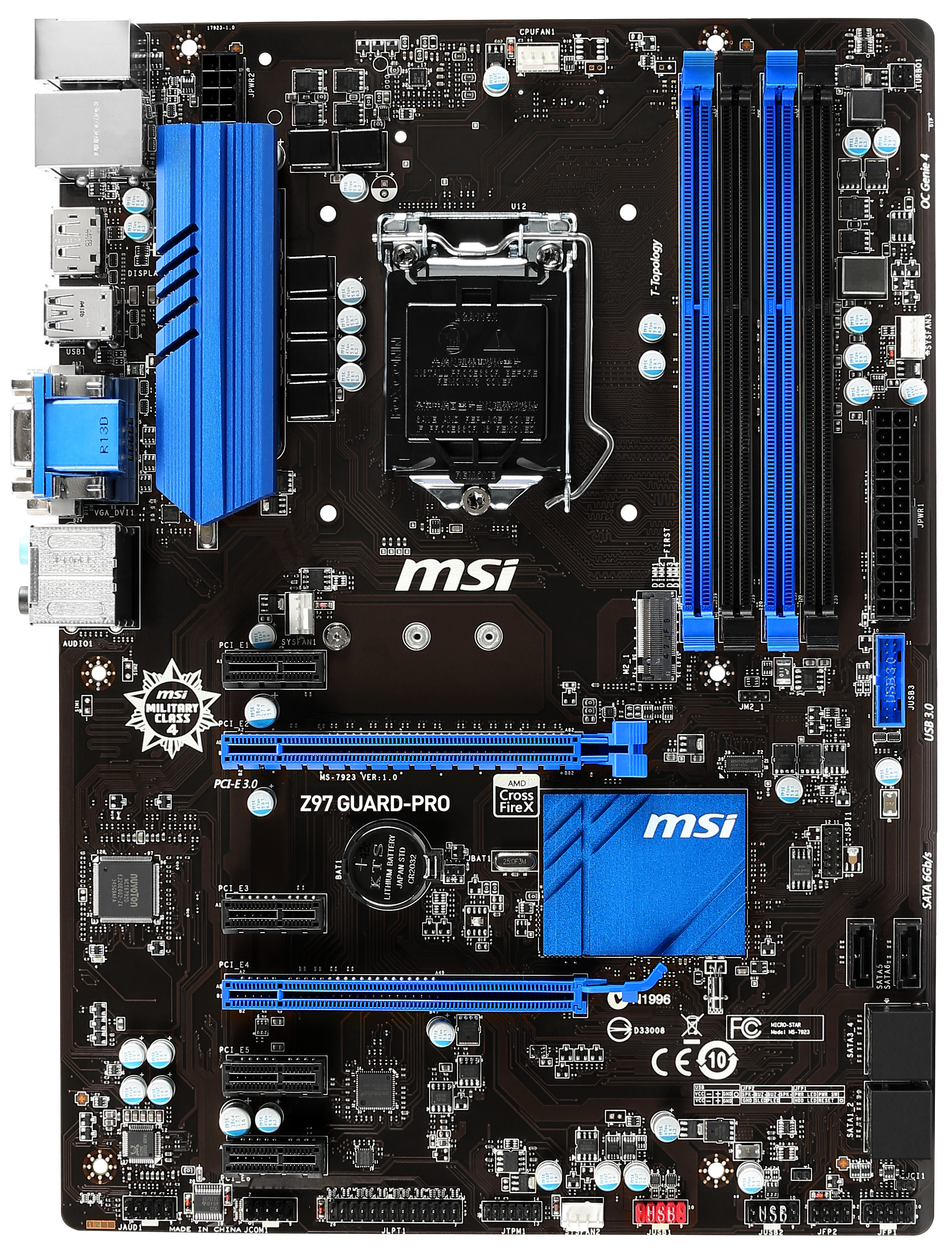 MSI Z97 Guard-Pro Review: Entry Level Z97 at $110